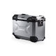 SW-Motech Aluminium Motorcycle Hard Side Case Right TRAX ADV 45 37lt in Silver Colour