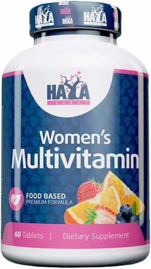 Haya Labs Women's Multi Multivitamin für Energie & Stärkung des Immunsystems 60 Tabletten