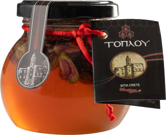 Savidakis Family Honey Thyme with Aegina Pistachio, Cranberry & Goji Berry 250gr