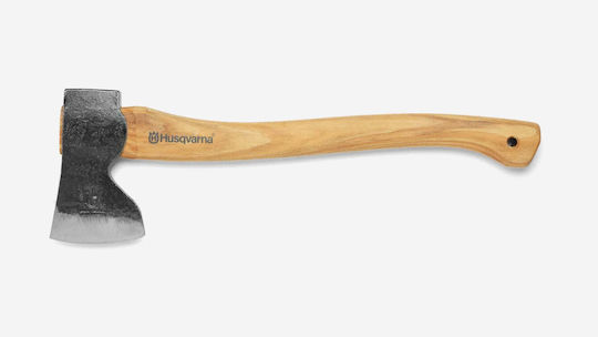 Husqvarna 576 92 65-01 Axe Shredding Length 50cm and Weight 1000gr with Wooden Handle