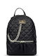 Hunter Quilted Damen Tasche Rucksack Schwarz