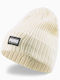 Beanie Unisex Beanie mit Rippstrick in Weiß Farbe