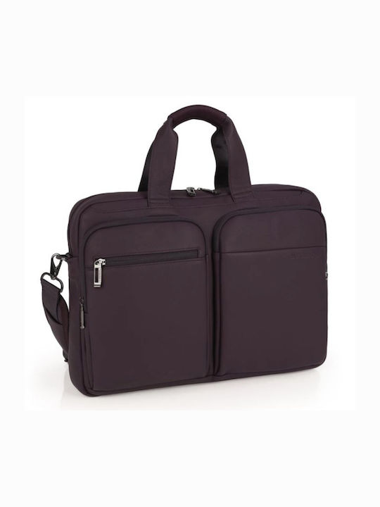 Gabol Pause Geantă De umăr / de mână pentru laptop 15.6" în culoarea Burgundy