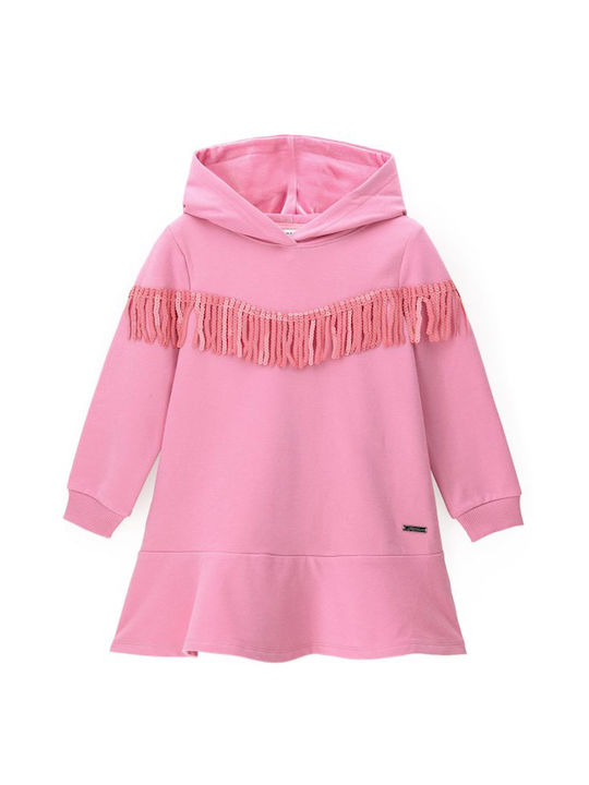 Original Marines Kinderkleid Langarm Rosa