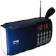 NS-S179S Portable Radio Rechargeable with Bluetooth and USB Black