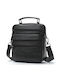 Leder Herrentasche Bote Schwarz