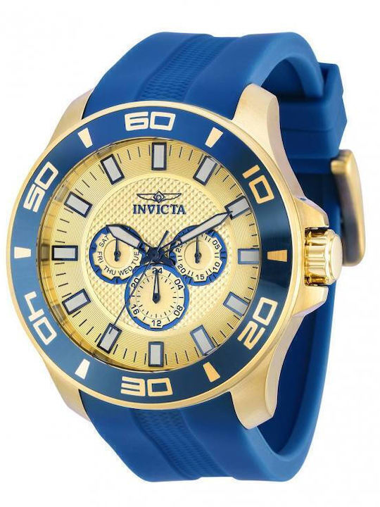 Invicta Pro Diver Ανδρικό Ρολόι 50mm Χρονογράφο...