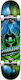 Darkstar Anodize Yth FP 7.25" Complete Shortboard Μπλε with Soft Wheels