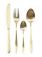 The Home Deco Factory Besteckset Edelstahl Gold 16Stück