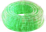 Christmas Light Tube Green 220V Programmable 20m