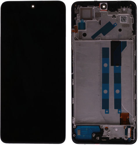 Xiaomi Οθόνη με Μηχανισμό Αφής για Redmi Note 11 Pro (Μαύρο)