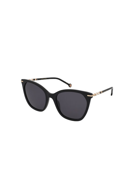 Carolina Herrera Sonnenbrillen mit Schwarz Rahmen und Gray Linse HER 0091/S 807/IR