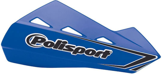 Polisport Προστατευτικές Χούφτες Μηχανής Quest Enduro Mx 22mm σε Μπλε χρώμα