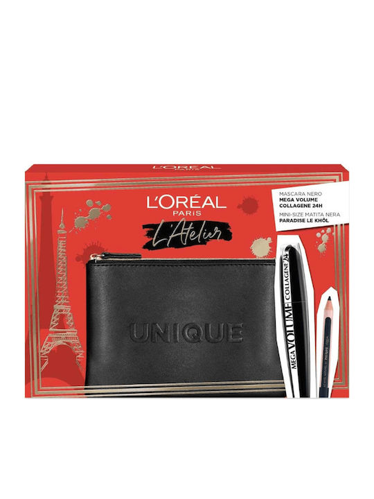 L'Oreal Paris L 'Atelier Set de machiaj pentru față și corp Ochi cu trusă Paradis Le Khôl 3buc