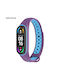 Sonique Sport Strap Silicone with Pin Purple / Blue (Mi Smart Band 5/Mi Smart Band 6)
