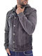 Leo Gutti Jeansjacke Jacke Schwarz