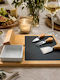 HFA Gourmet Плато за Сервиране на Сирена от Камък 23x19x3 см 5 бр