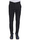 Hose Chino Elastisch Schwarz