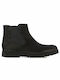 Suede Chelsea-Stiefel Herrenstiefel Schwarz