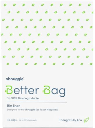 Shnuggle Shnuggle Replacement Bags for Green Nappy Bin 45 Pieces