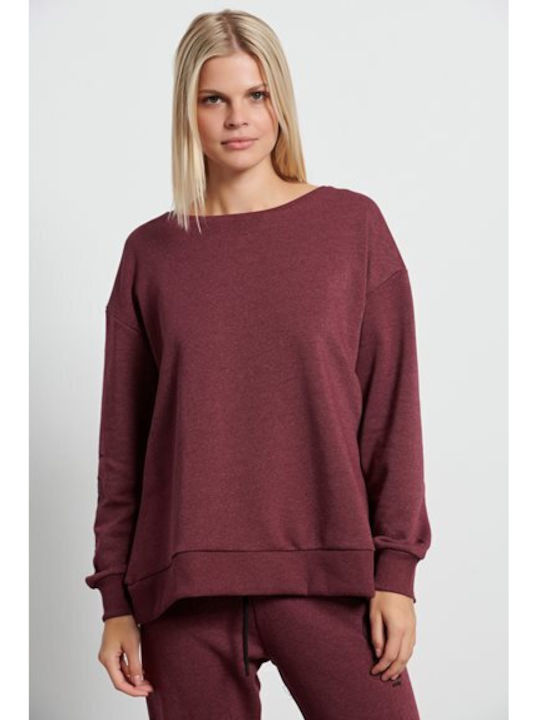 BodyTalk Women's Sweatshirt Burgundy