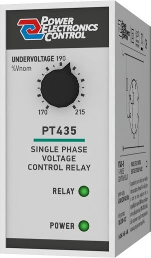 Power Electronics Μονοφασικός Επιτηρητής Τάσης Ράγας PT435-11