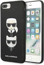 Karl Lagerfeld Ikonik Karl&Choupette Head Neagră iPhone 8/7 Plus Karl Lagerfeld Ikonik Karl&Choupette Head Neagră iPhone 8/7 Plus