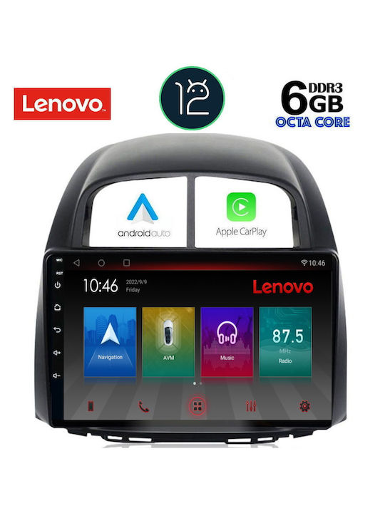 Lenovo Sistem Audio Auto pentru Daihatsu Sirion 2006-2012 (Bluetooth/USB/AUX/WiFi/GPS/Partitură) cu Ecran Tactil 10.1"