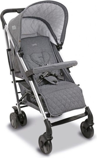 Asalvo Moma Plus Baby Stroller Suitable from 6+ Months Gray 8.8kg
