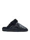 Soulis01 Leather Winter Women's Slippers Black