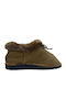 Soulis05 Winter Women's Slippers with Fur Brown