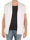 Goldenim Men's Cardigan White