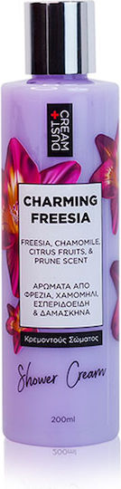 Dust+Cream Charming Freesia Creamy Bubble Bath with Chamomile & Citrus Scent 200ml