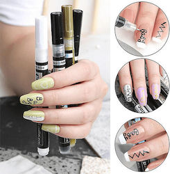 Nail Design Decorative Varnishes Silver