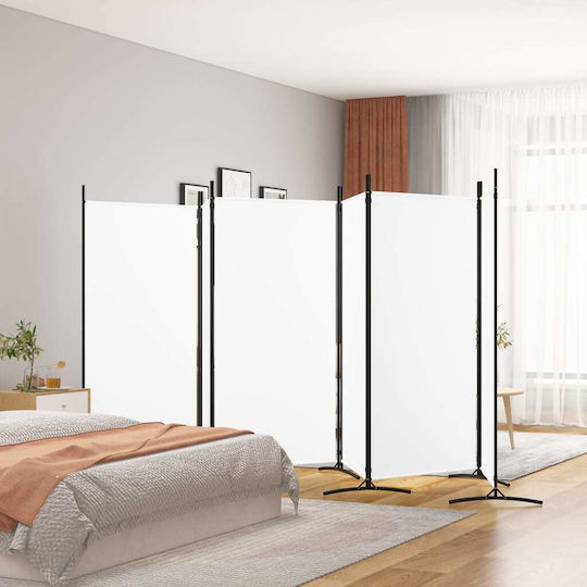 vidaXL Dekorativer Paravent Stoff mit 6 Blättern 520x180cm