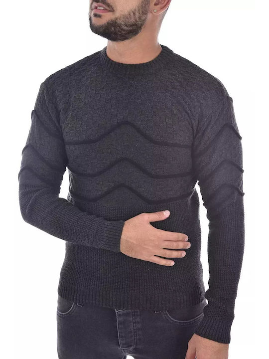 Goldenim Men's Long Sleeve Blouse Black