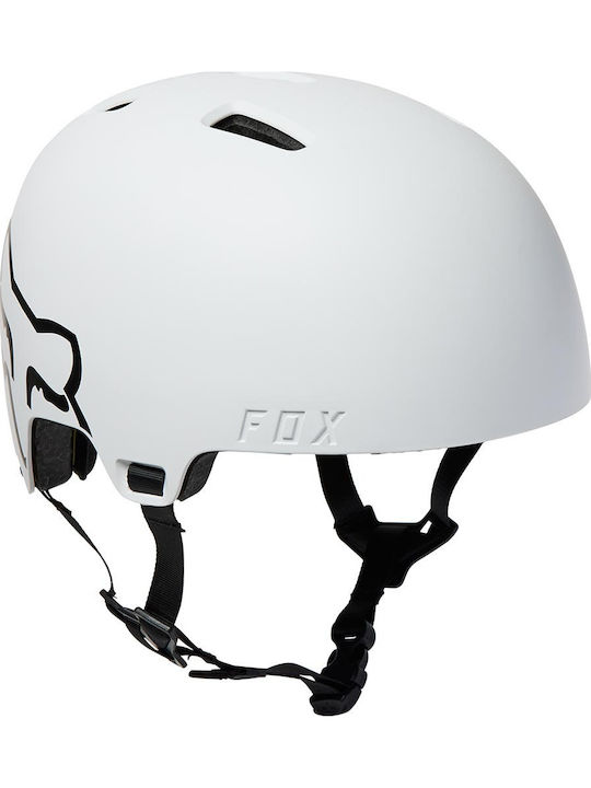 Fox Flight Cască pentru biciclete / trotinete pentru copii pentru biciclete BMX Alb cu protecție MIPS