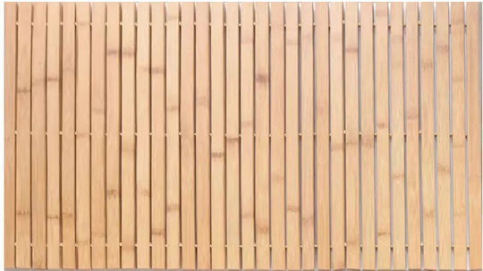San Lorentzo Bath Mat Wooden Moorea 200290 Beige 40x60cm