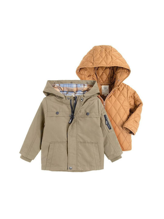 Kids Casual Jacket short Hooded Multicolour