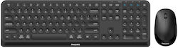 Philips SPT6407 Fără fir Set tastatură și mouse UK