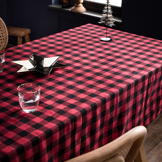 Gofis Home Weihnachtlich Tischtuch Rot L220xB145cm.