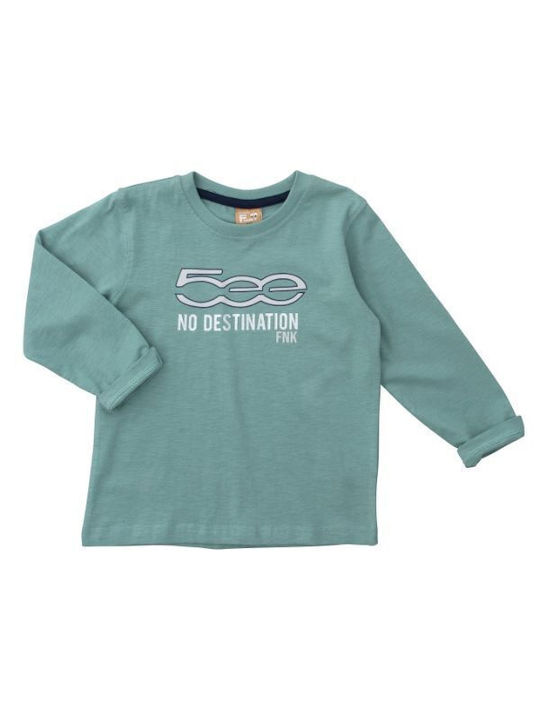 Funky Kids Blouse Long Sleeve Green