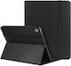 Rosso Flip Cover Black (iPad 2017/2018 9.7")