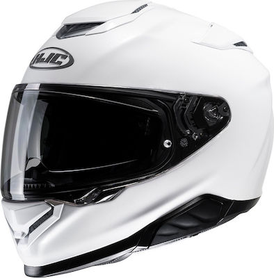 HJC Rpha 71 Full Face Helmet with Sun Visor ECE 22.06 Pearl White KR520741