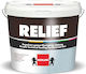 Berling Relief Plastic Relief Acrilyc Paint for Interior and Exterior Use White 9lt
