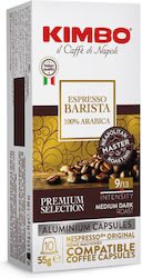 Kimbo Espresso Premium Selection Barista 10Mützen Kimbo Espresso Premium Selection Barista 10Mützen