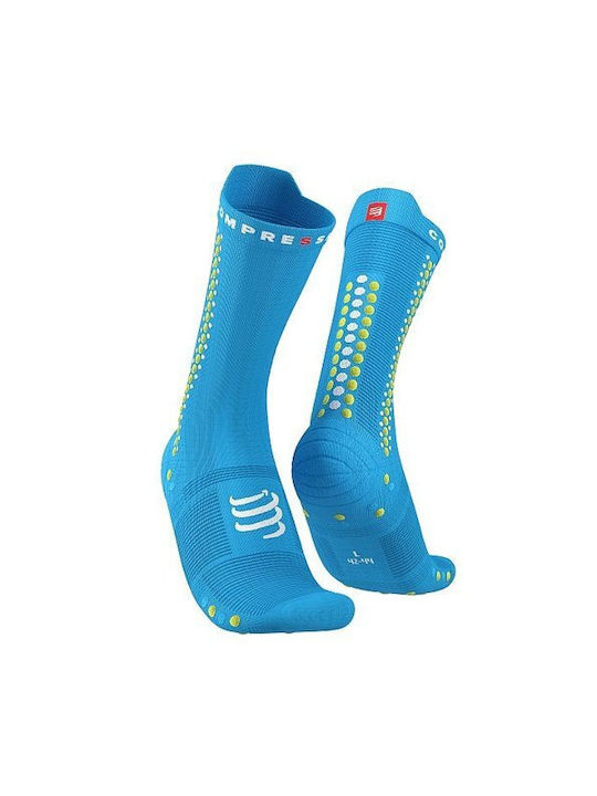 Compressport Pro Racing V4.0 NL6172 Trekking Κάλτσες Μπλε 1 Ζεύγος