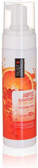 Dust+Cream με Οργανικό Απόσταγμα από Άνθη Πορτοκαλιάς και Χυμό Ροδιού Αφρός Καθαρισμού Προσώπου 200ml