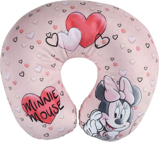Carner Βρεφικό Μαξιλάρι Ταξιδιού Ροζ Minnie Mouse