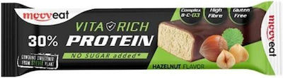 Mooveat Vita Rich Bar with 30% Protein & Flavor Hazelnut 60gr